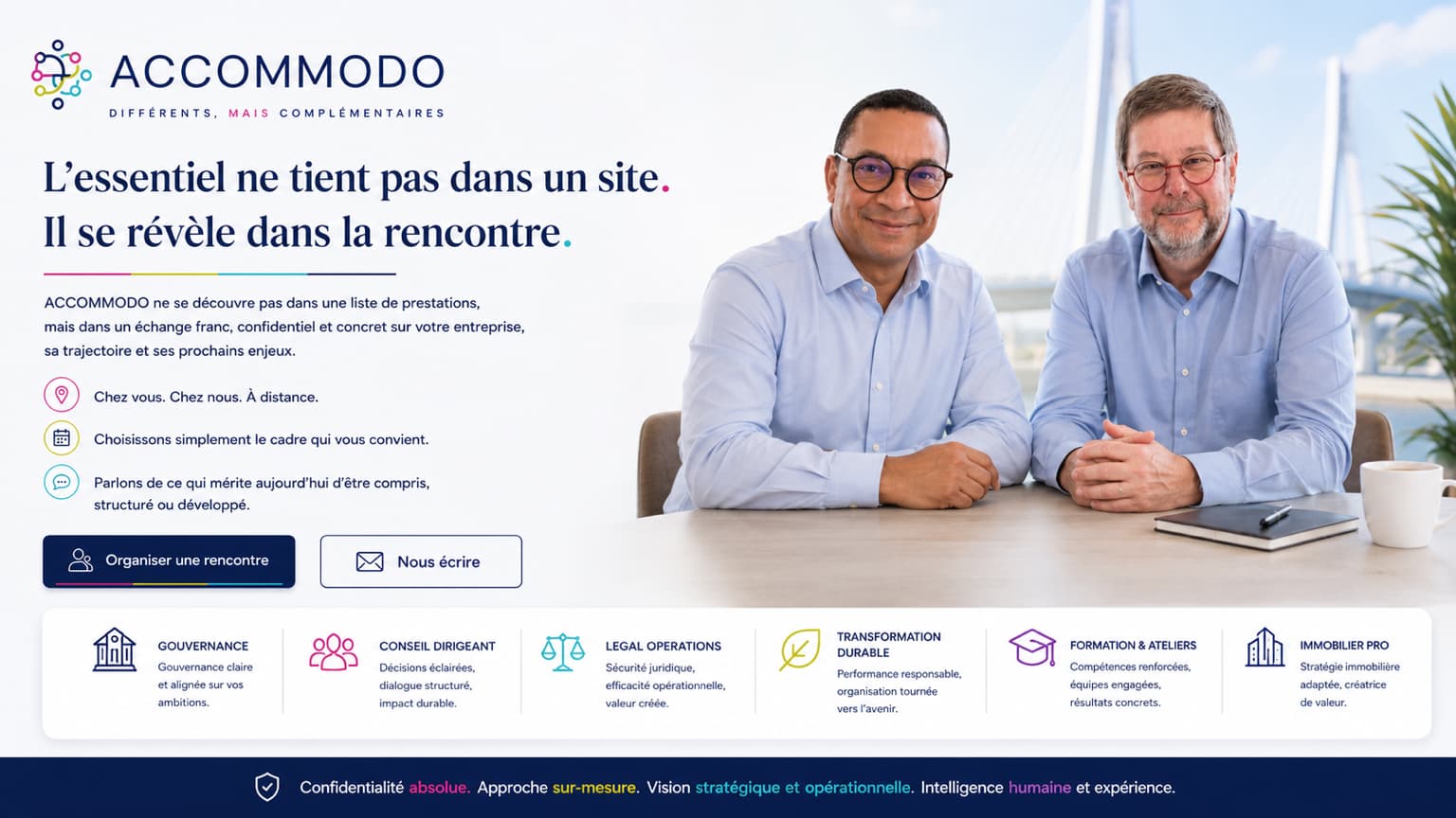 L'essentiel ne tient pas dans un site. Il se révèle dans la rencontre.