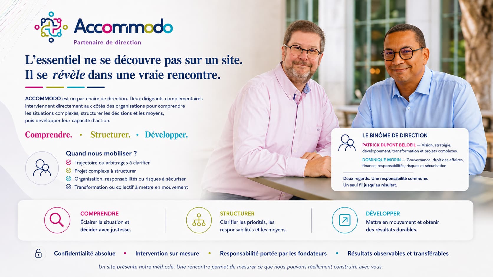 L'essentiel ne tient pas dans un site. Il se révèle dans la rencontre.