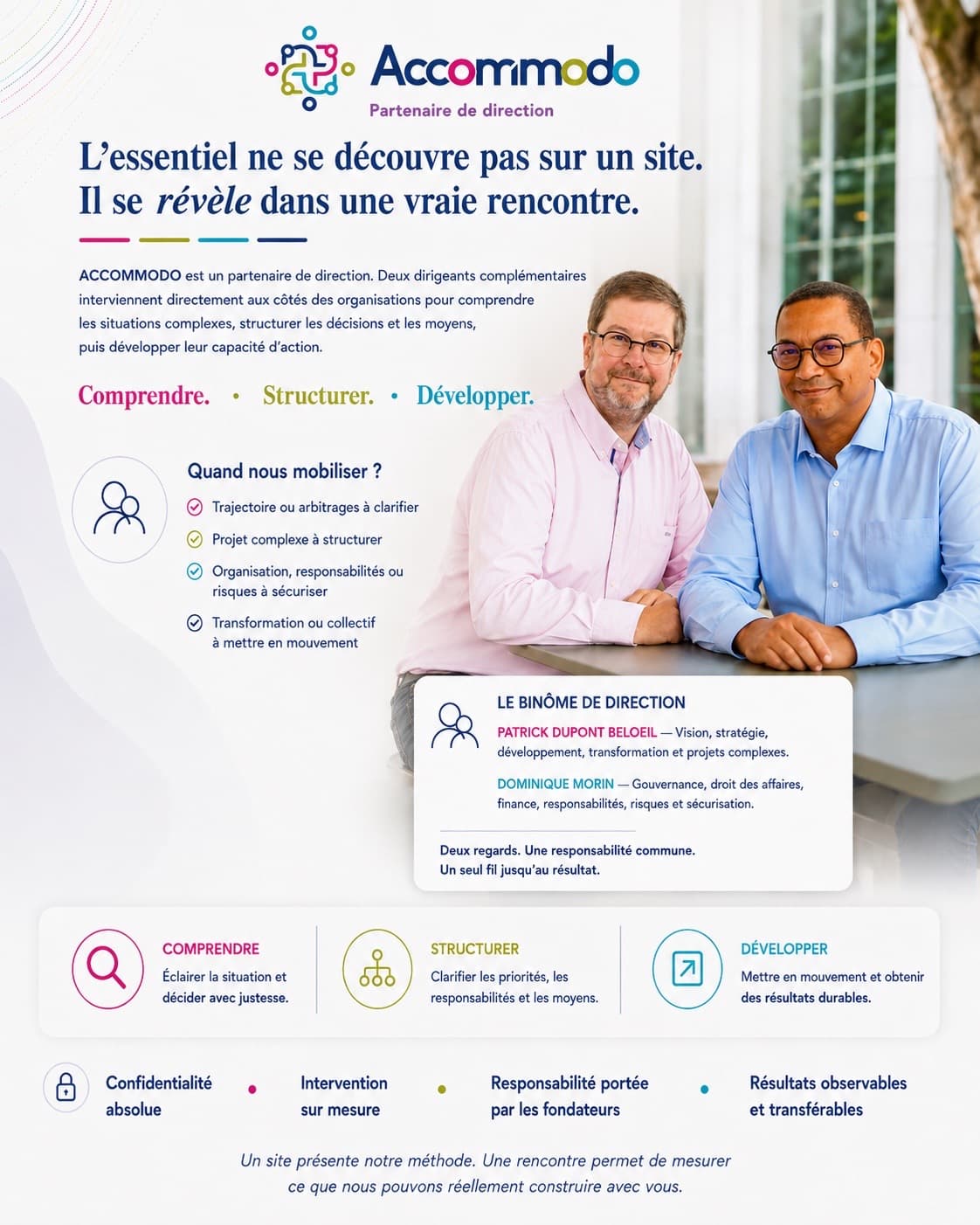 L'essentiel ne tient pas dans un site. Il se révèle dans la rencontre.